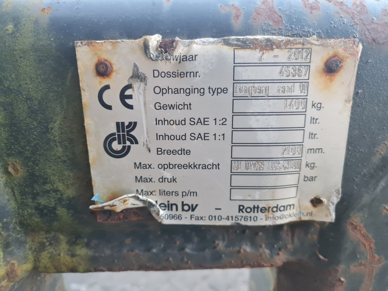 Forks for Construction machinery vorkenbord volvo pallet tines volvo l: picture 6 Forks for Construction machinery vorkenbord volvo pallet tines volvo l: picture 6