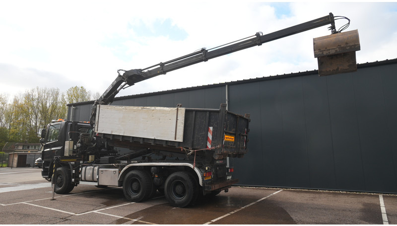 Ginaf X 3335 S 6X6 HOOKARM WITH HIAB 144 DS-3 DUO CRANE 352.000KM - Crane truck: picture 3 Ginaf X 3335 S 6X6 HOOKARM WITH HIAB 144 DS-3 DUO CRANE 352.000KM - Crane truck: picture 3