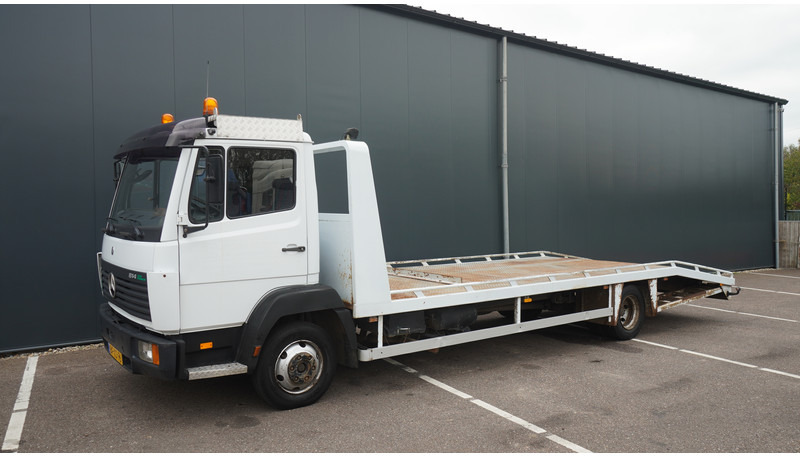 Mercedes-Benz 814 MACHINE TRANSPORTER 409.000KM - Dropside/ Flatbed truck: picture 3 Mercedes-Benz 814 MACHINE TRANSPORTER 409.000KM - Dropside/ Flatbed truck: picture 3