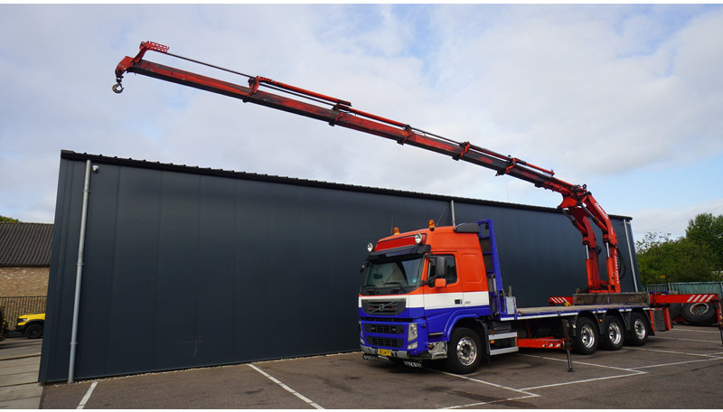 Volvo FM 450 8X4 FLATBED WITH GORMACH 3400E6 CRANE - Crane truck: picture 2 Volvo FM 450 8X4 FLATBED WITH GORMACH 3400E6 CRANE - Crane truck: picture 2