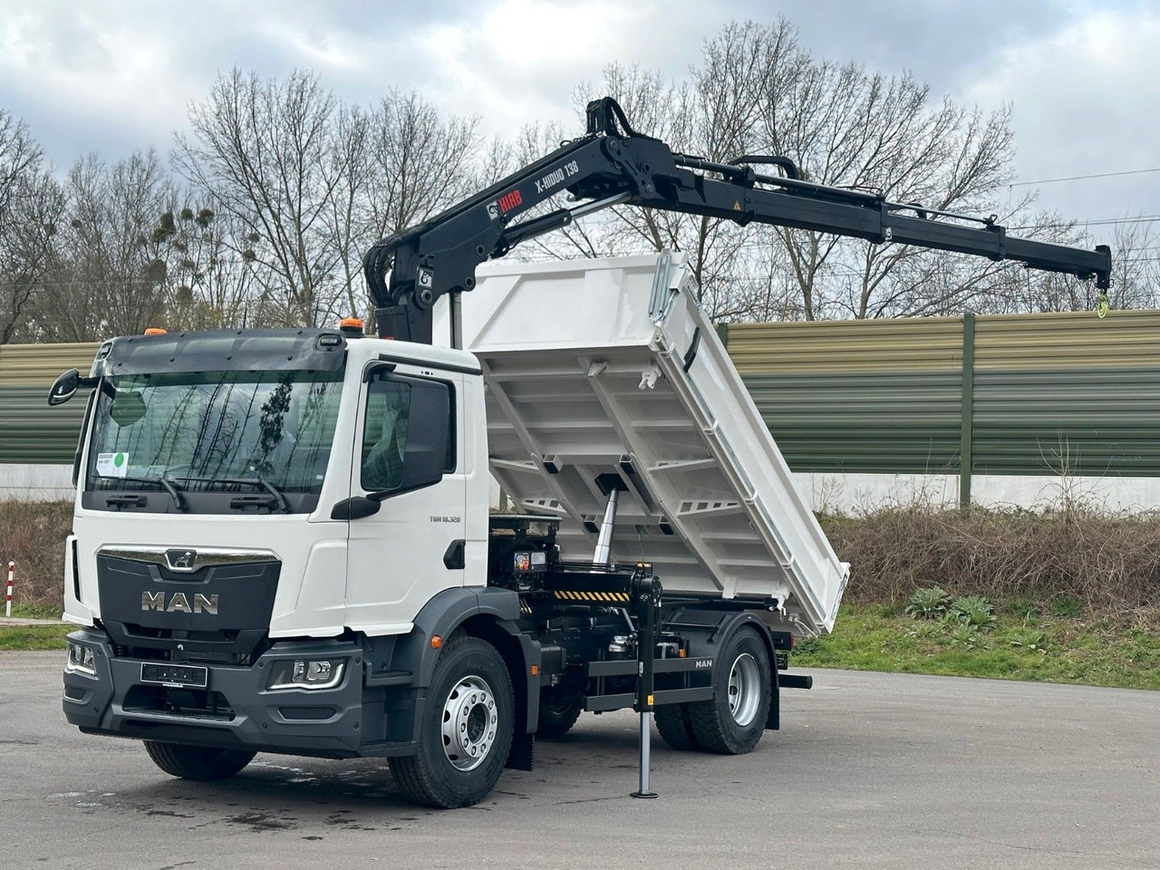 MAN TGM 18.320 4x2 Euro6e Hiab X-HiDuo 138DS-3 - Tipper, Crane truck: picture 1 MAN TGM 18.320 4x2 Euro6e Hiab X-HiDuo 138DS-3 - Tipper, Crane truck: picture 1