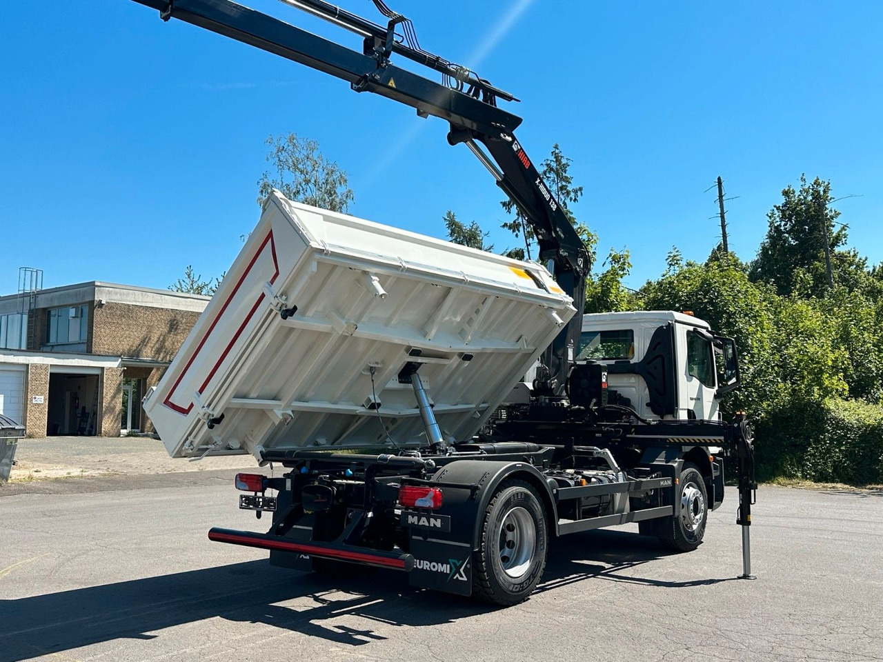 Tipper, Crane truck MAN TGM 18.320 4x2 Euro6e  Hiab X-HiDuo 138DS-4: picture 17