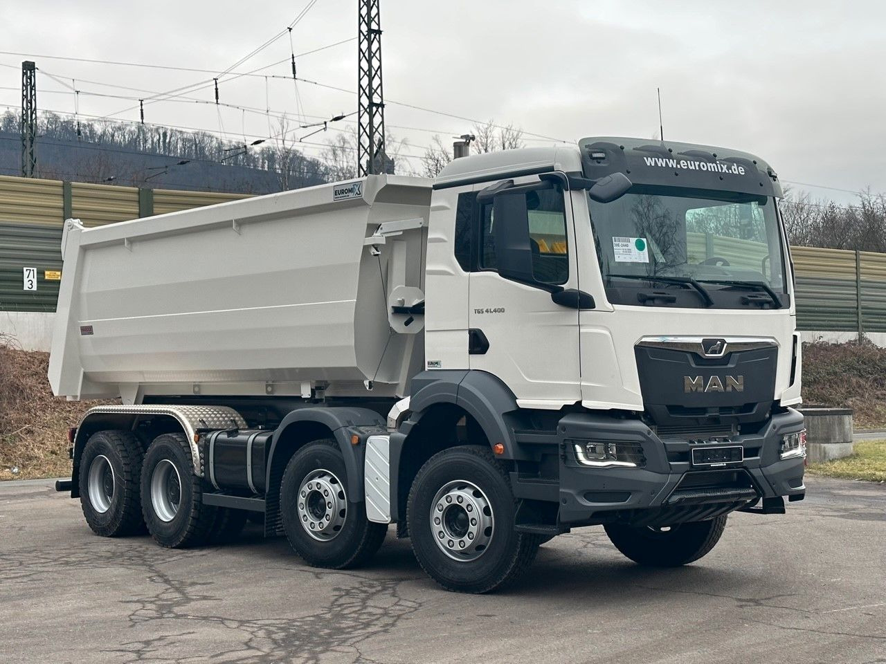 MAN TGS 41.400 8x4 / EUROMIX MTP 20m³/ EURO 5 leasing MAN TGS 41.400 8x4 / EUROMIX MTP 20m³/ EURO 5: picture 8