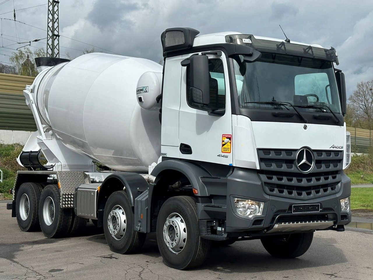 Mercedes-Benz 4145 8X4 EuromixMTP EM 10 Fahrmischer - Concrete mixer truck: picture 1 Mercedes-Benz 4145 8X4 EuromixMTP EM 10 Fahrmischer - Concrete mixer truck: picture 1