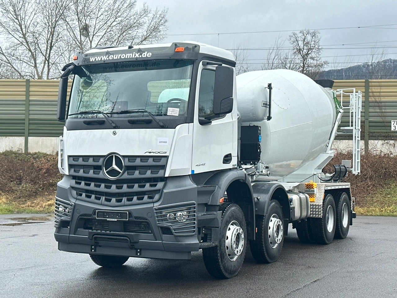 Mercedes-Benz AROCS 5 4242 8x4 Euro5 EuromixMTP EM 12m R - Concrete mixer truck: picture 2 Mercedes-Benz AROCS 5 4242 8x4 Euro5 EuromixMTP EM 12m R - Concrete mixer truck: picture 2