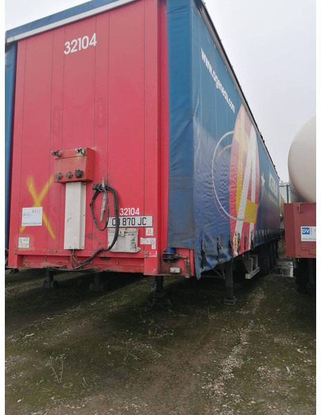Curtain semi-trailer with used aboveground 2700 &4850L tanks Gas, Gaz, LPG, GPL, Propane, Butane tank ID 8.370 - Tank semi-trailer: picture 2 Curtain semi-trailer with used aboveground 2700 &4850L tanks Gas, Gaz, LPG, GPL, Propane, Butane tank ID 8.370 - Tank semi-trailer: picture 2
