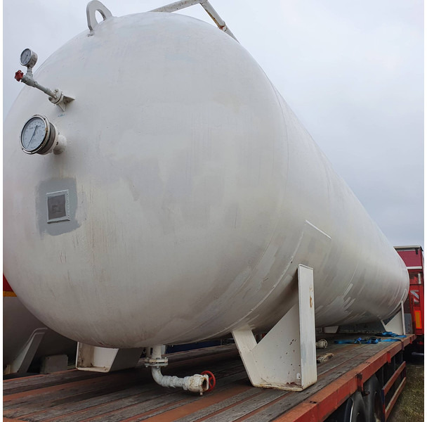 Visser 50m3 (25ton) gastank stationary gastank On flatbed trailer - Gas, Gaz, LPG, GPL, Propane, Butane ID 1.018 - Fuel tank: picture 5 Visser 50m3 (25ton) gastank stationary gastank On flatbed trailer - Gas, Gaz, LPG, GPL, Propane, Butane ID 1.018 - Fuel tank: picture 5