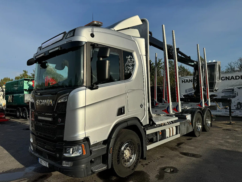 Scania R730 V8 6X4, Retarder,Timber-truck + Kesla, 2020 - Timber truck, Crane truck: picture 3 Scania R730 V8 6X4, Retarder,Timber-truck + Kesla, 2020 - Timber truck, Crane truck: picture 3
