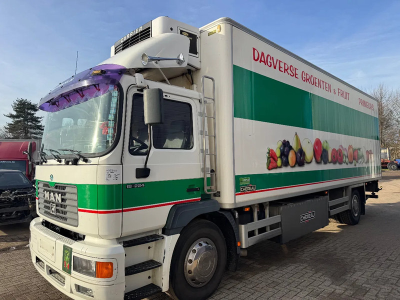 MAN **18.224-COLDROOM-BELGIAN TRUCK IN TOPSHAPE** - Refrigerator truck: picture 1 MAN **18.224-COLDROOM-BELGIAN TRUCK IN TOPSHAPE** - Refrigerator truck: picture 1