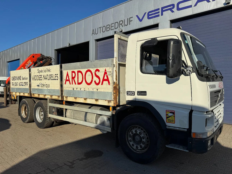 Volvo FM 10.360 **BELGIAN TRUCK-FULL STEEL-PALFINGER PK16000** - Dropside/ Flatbed truck, Crane truck: picture 3 Volvo FM 10.360 **BELGIAN TRUCK-FULL STEEL-PALFINGER PK16000** - Dropside/ Flatbed truck, Crane truck: picture 3