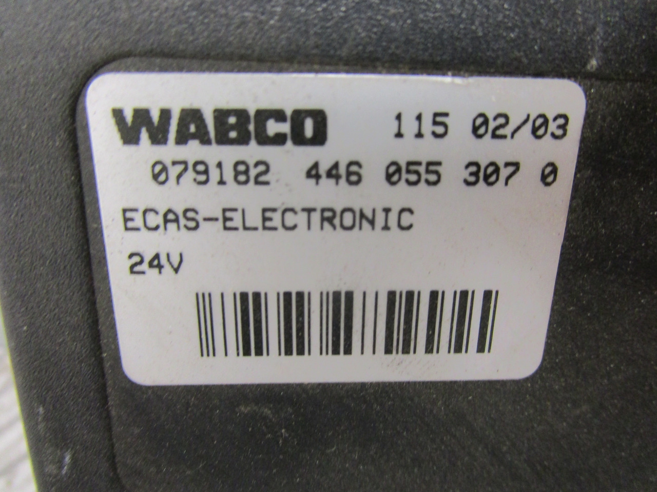 IVECO TECTOR WABCO ECAS ECU P/NO 079182 4460553070 - ECU for Truck: picture 2 IVECO TECTOR WABCO ECAS ECU P/NO 079182 4460553070 - ECU for Truck: picture 2
