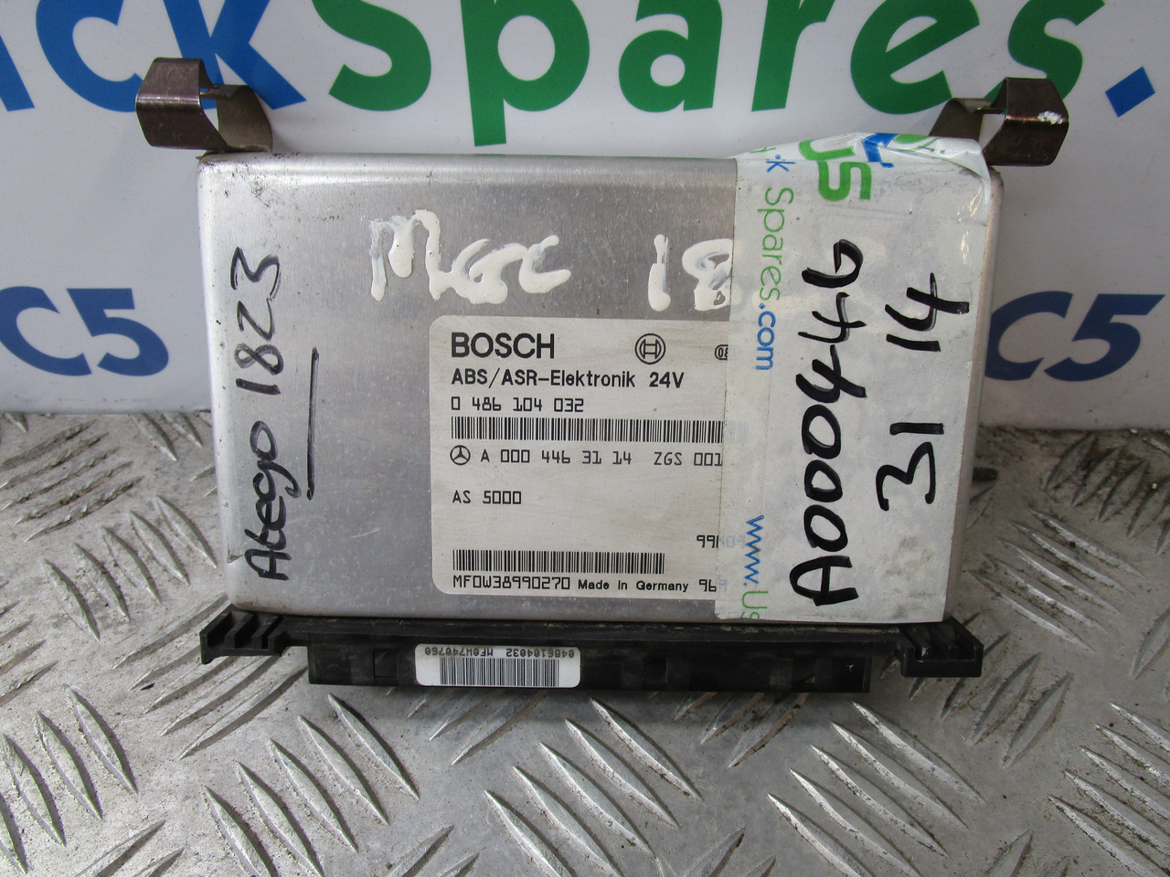 MERCEDES ATEGO ABS / ASR ECU P/NO A0004463114 - Brake parts for Truck: picture 1 MERCEDES ATEGO ABS / ASR ECU P/NO A0004463114 - Brake parts for Truck: picture 1