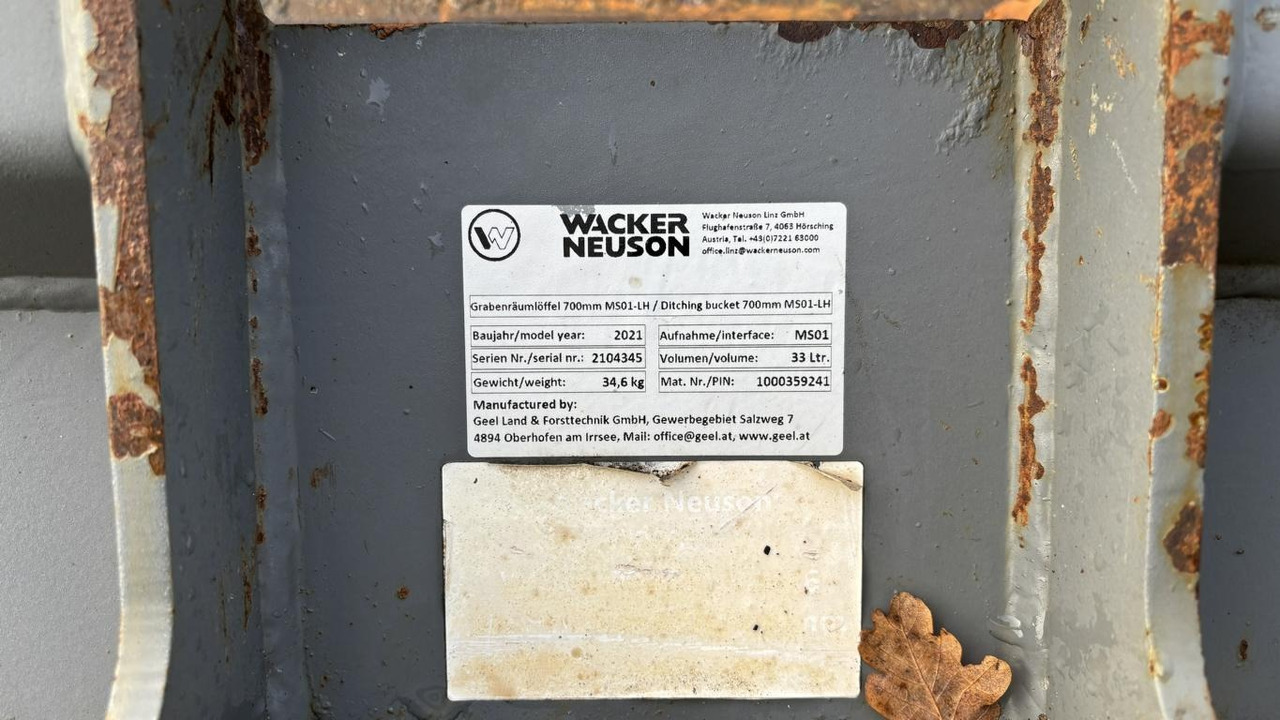 Wacker 803 - Mini excavator: picture 3 Wacker 803 - Mini excavator: picture 3