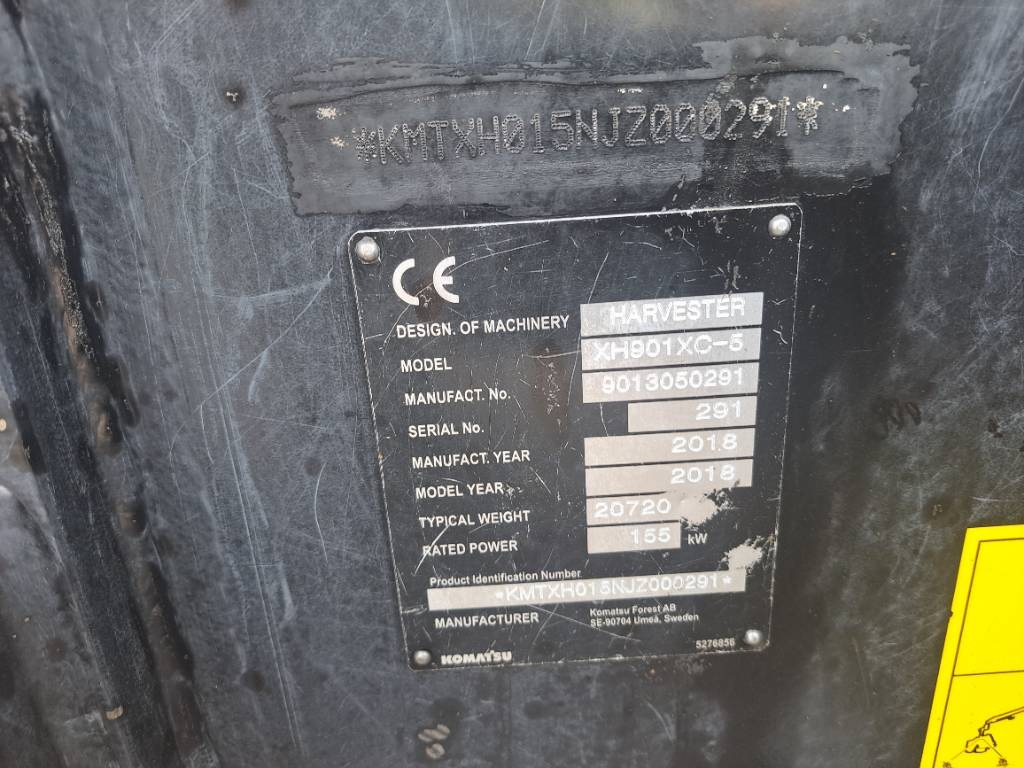 Komatsu 901 XC - Forestry harvester: picture 4 Komatsu 901 XC - Forestry harvester: picture 4