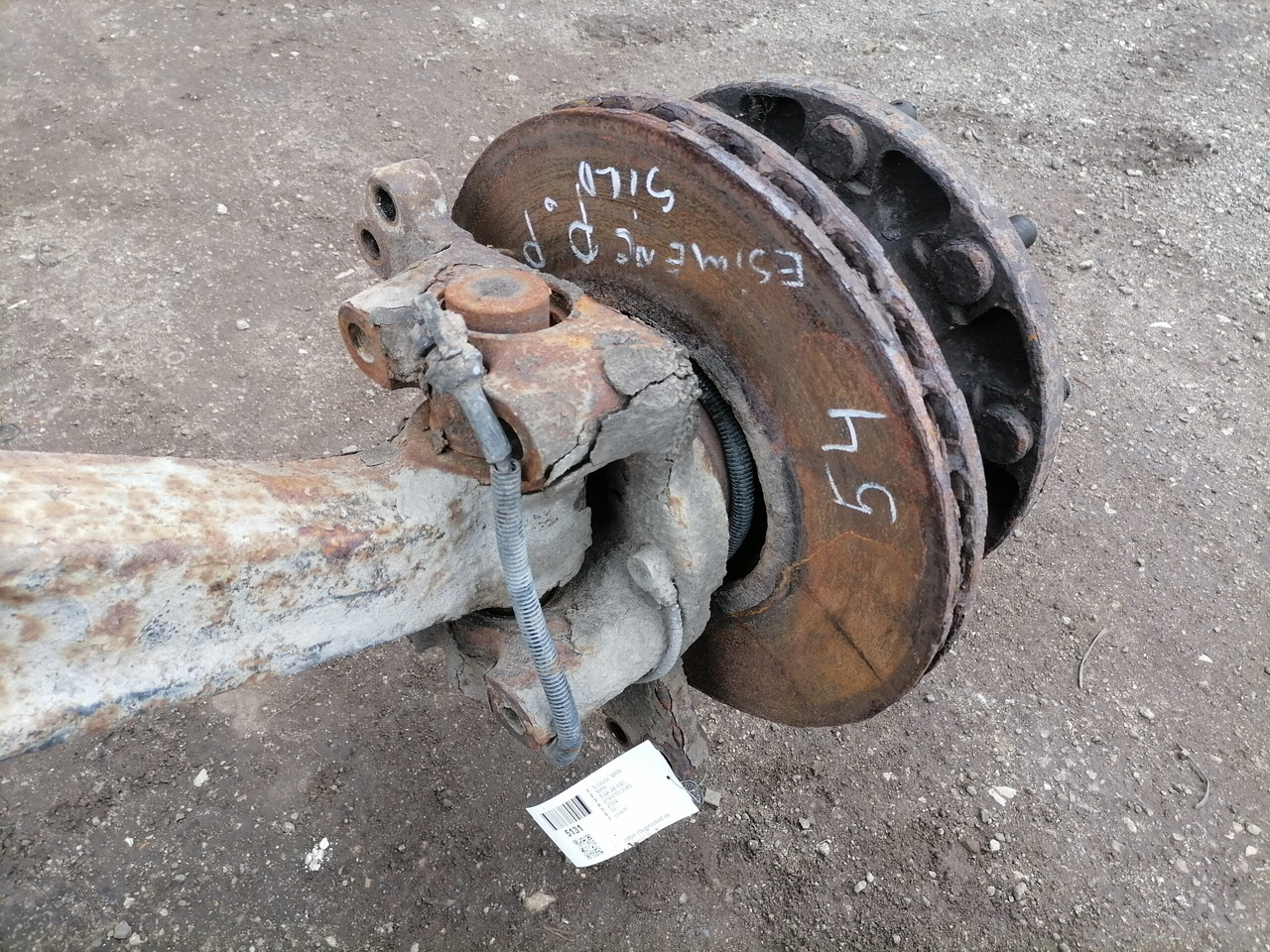 MAN Axel housing 81441013143 - Front axle for Truck: picture 5 MAN Axel housing 81441013143 - Front axle for Truck: picture 5