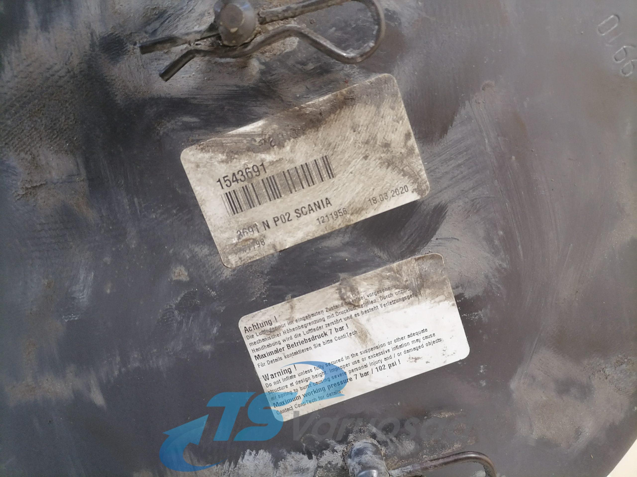 Scania Air suspension 1543691 - Air suspension for Truck: picture 3 Scania Air suspension 1543691 - Air suspension for Truck: picture 3