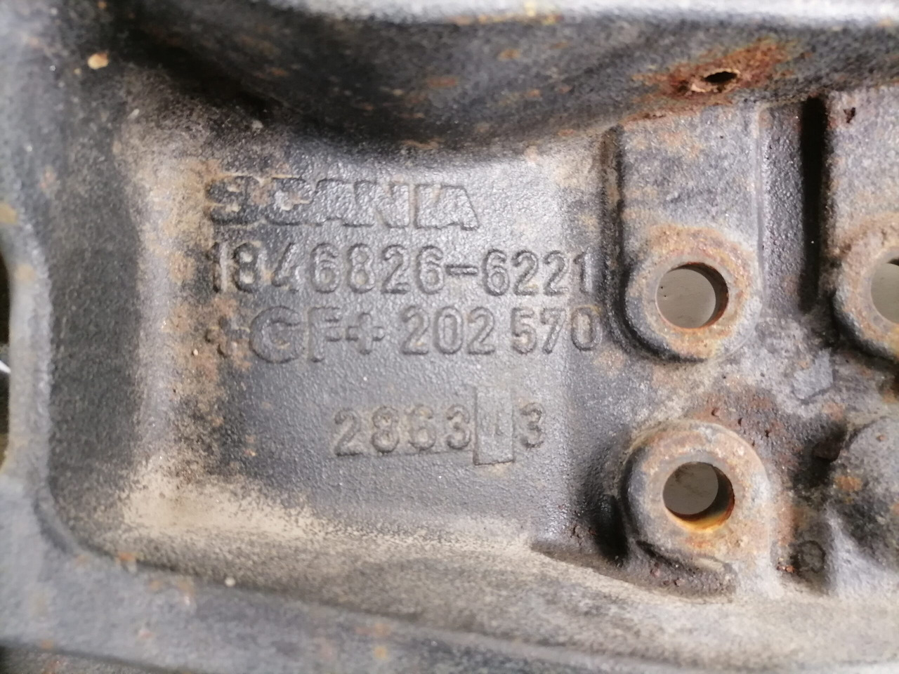 Scania Bracket 1846826 - Frame/ Chassis for Truck: picture 4 Scania Bracket 1846826 - Frame/ Chassis for Truck: picture 4