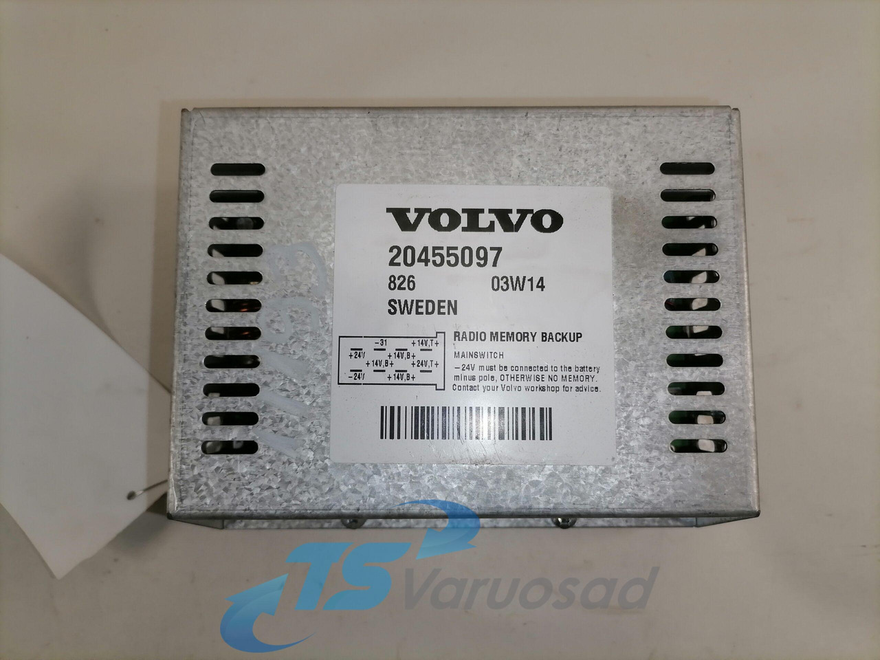 Volvo Radio Memory Backup  20455097 - ECU for Truck: picture 2 Volvo Radio Memory Backup  20455097 - ECU for Truck: picture 2