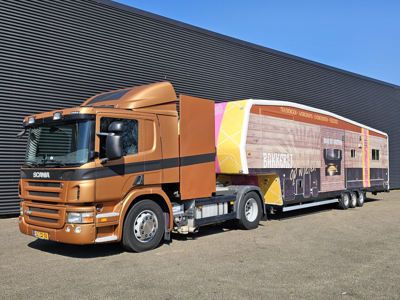 Scania P 280 + trailer - 2 X SLIDE OUT / CAMPER / WOHNMOBIL - Camper: picture 3 Scania P 280 + trailer - 2 X SLIDE OUT / CAMPER / WOHNMOBIL - Camper: picture 3