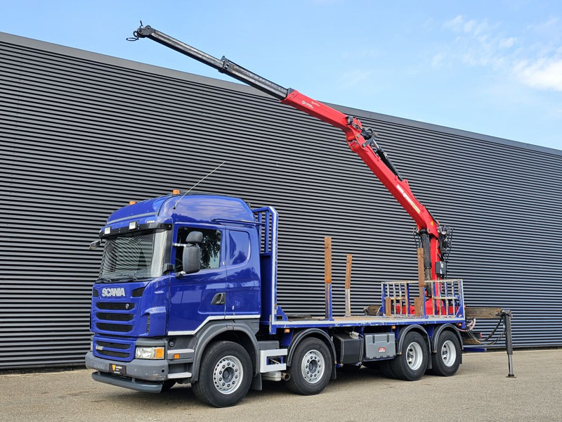 Scania G440 / RETARDER / 8x4 / PALFINGER-EPSILON CRANE - Crane truck: picture 1 Scania G440 / RETARDER / 8x4 / PALFINGER-EPSILON CRANE - Crane truck: picture 1