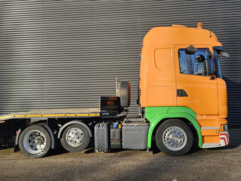 Scania R410 6x2 / RETARDER + NOOTEBOOM DIEPLADER - Low loader semi-trailer: picture 3 Scania R410 6x2 / RETARDER + NOOTEBOOM DIEPLADER - Low loader semi-trailer: picture 3