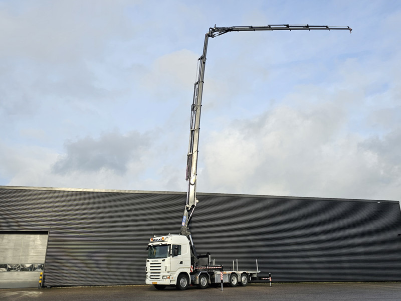 Scania R480 8X2 / HMF 60 t/m + JIB / RETARDER - Crane truck: picture 2 Scania R480 8X2 / HMF 60 t/m + JIB / RETARDER - Crane truck: picture 2
