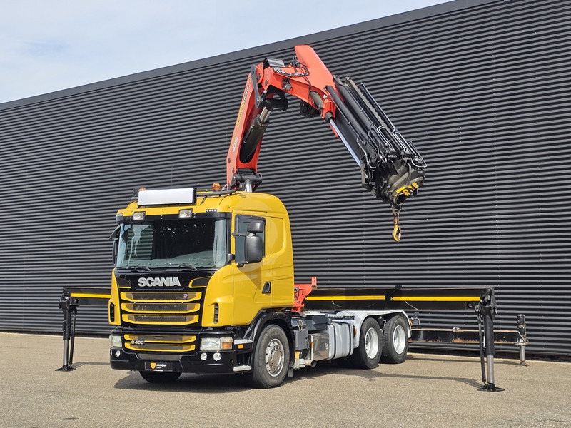 Scania G400 6x2 / PALFINGER PK 60002 / WINCH / BALLAST - Tractor unit: picture 5 Scania G400 6x2 / PALFINGER PK 60002 / WINCH / BALLAST - Tractor unit: picture 5