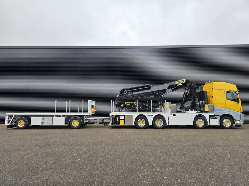 Crane truck Volvo FH 540 8x4 / PALFINGER 165 TEC 7 + PJ300 / WINCH: picture 19