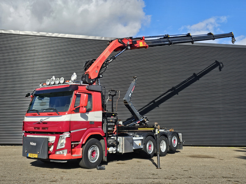 Volvo FM 420 8x2 / HIAB HOOKLIFT + 30 t/m CRANE - KRAN - Hook lift truck, Crane truck: picture 1 Volvo FM 420 8x2 / HIAB HOOKLIFT + 30 t/m CRANE - KRAN - Hook lift truck, Crane truck: picture 1