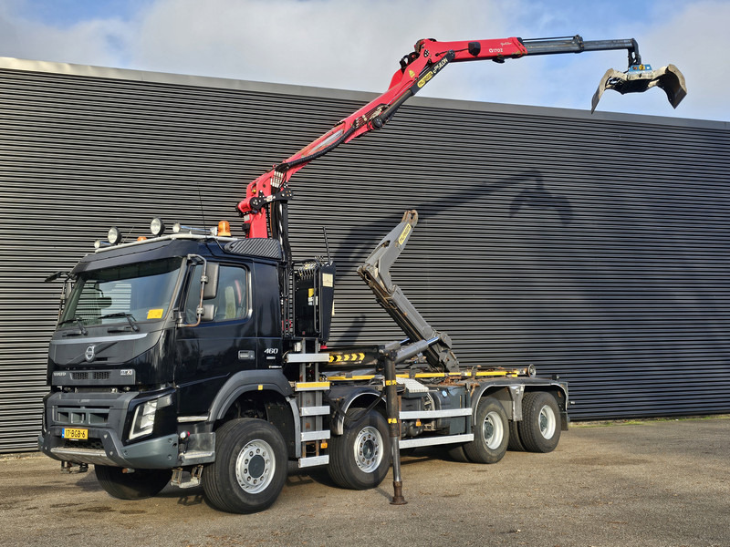 Volvo FM 460 8x6 / PALFINGER EPSILON / HOOKLIFT - Hook lift truck, Crane truck: picture 1 Volvo FM 460 8x6 / PALFINGER EPSILON / HOOKLIFT - Hook lift truck, Crane truck: picture 1