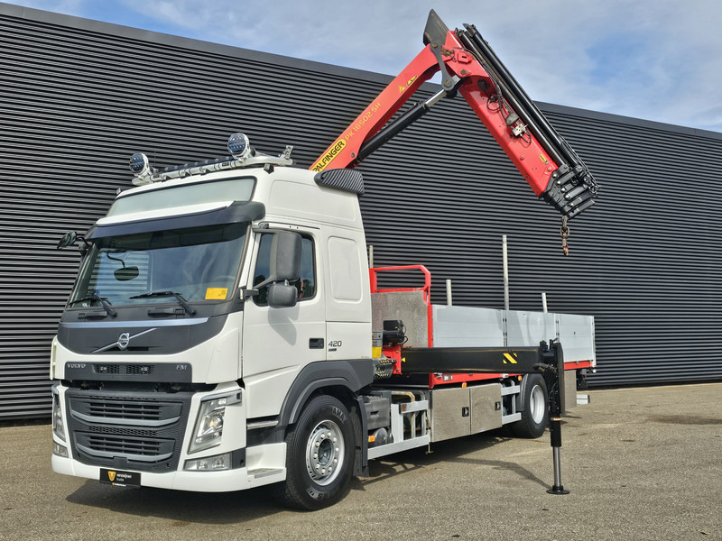 Volvo FM420 4x2 / PALFINGER 18502 - 17 mtr / CRANE / KRAN - Dropside/ Flatbed truck, Crane truck: picture 5 Volvo FM420 4x2 / PALFINGER 18502 - 17 mtr / CRANE / KRAN - Dropside/ Flatbed truck, Crane truck: picture 5