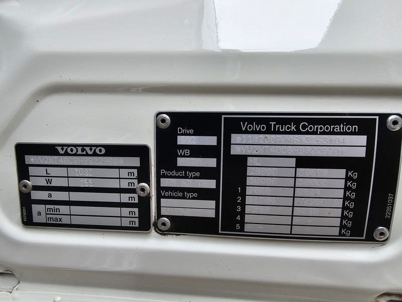 Dropside/ Flatbed truck, Crane truck Volvo FM500 / 6x2 / HMF 32TM / KRAN / CRANE: picture 19