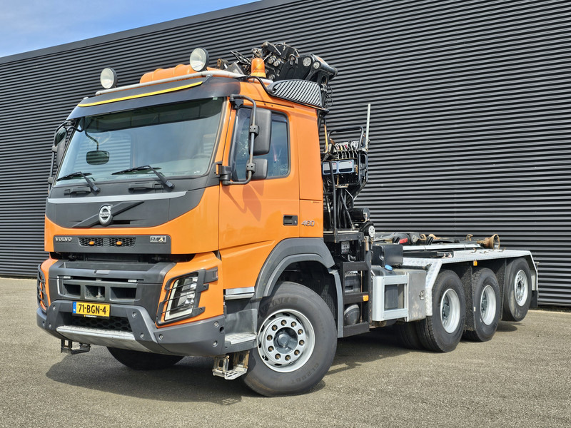 Volvo FMX 460 8x4-4 / HIAB Z CRANE + HOOKLIFT leasing Volvo FMX 460 8x4-4 / HIAB Z CRANE + HOOKLIFT: picture 11