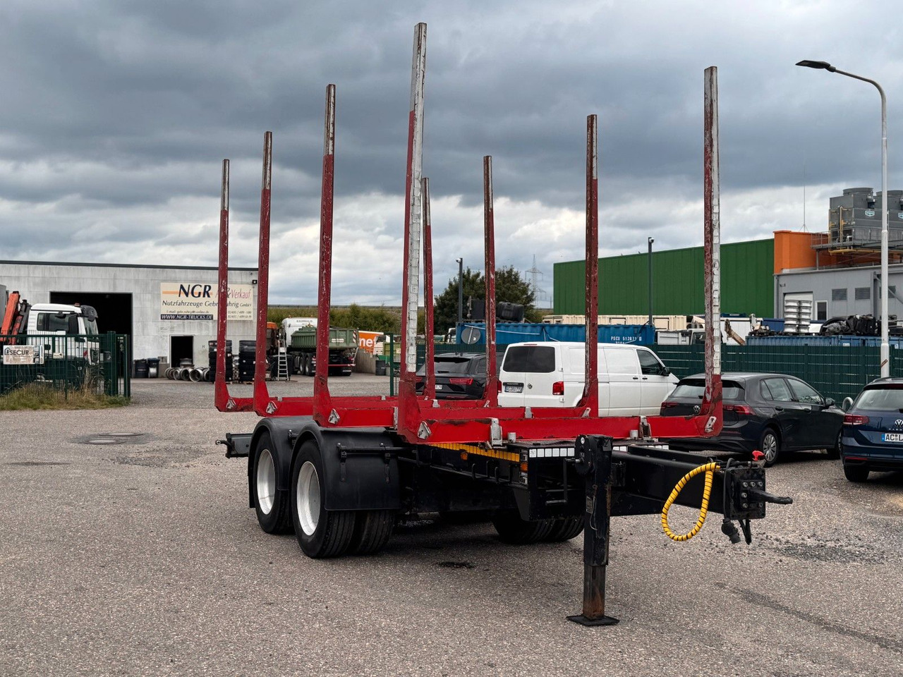 Goldhofer Glogger 2 Achser 14,5 m 18 to. Holztransporter - Timber trailer: picture 4 Goldhofer Glogger 2 Achser 14,5 m 18 to. Holztransporter - Timber trailer: picture 4