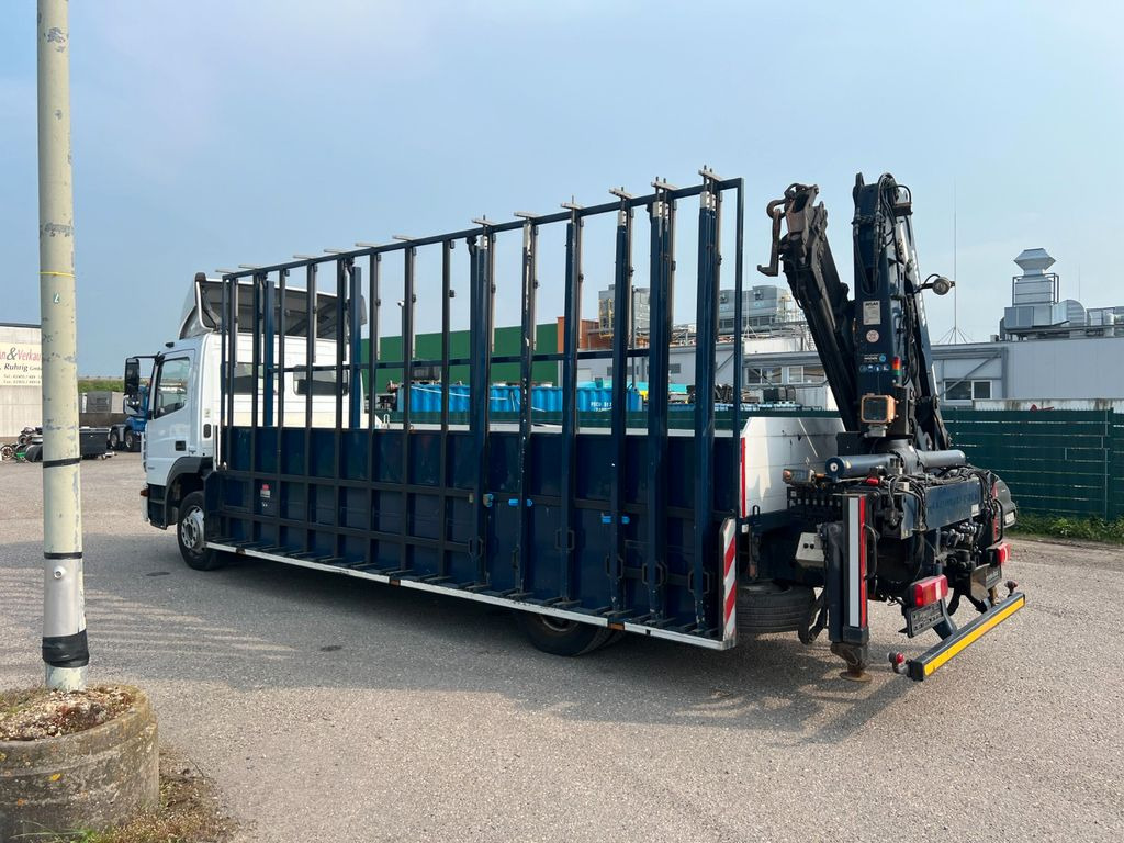 Mercedes-Benz 1327 4X2 Glastransporter mit Kran Funkbedienung - Crane truck, Crane truck: picture 1 Mercedes-Benz 1327 4X2 Glastransporter mit Kran Funkbedienung - Crane truck, Crane truck: picture 1