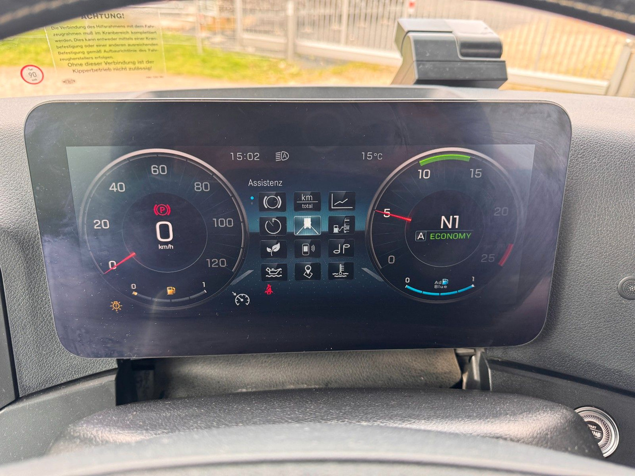 Mercedes-Benz 1840  2140 4X2 Kipper % Kran mit Funk Top Zust. leasing Mercedes-Benz 1840  2140 4X2 Kipper % Kran mit Funk Top Zust.: picture 23