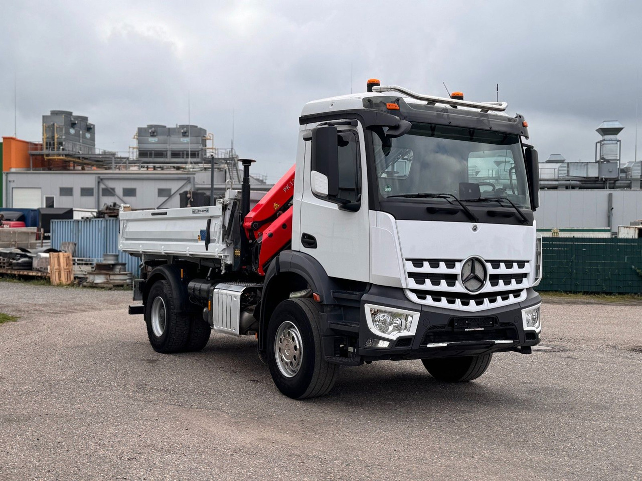 Mercedes-Benz 1840  2140 4X2 Kipper % Kran mit Funk Top Zust. leasing Mercedes-Benz 1840  2140 4X2 Kipper % Kran mit Funk Top Zust.: picture 7