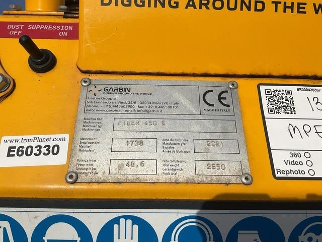 Garbin Fiber 450E - Trencher: picture 5 Garbin Fiber 450E - Trencher: picture 5