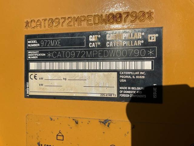 CAT 972M XE - Wheel loader: picture 5 CAT 972M XE - Wheel loader: picture 5