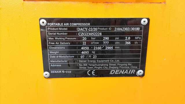 Denair Dacy 22/20 - Air compressor: picture 5 Denair Dacy 22/20 - Air compressor: picture 5