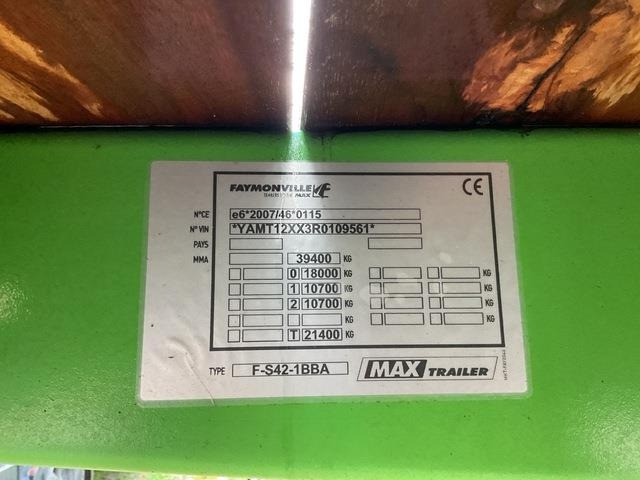 MAX Trailer F-S42-1BBA - Low loader semi-trailer: picture 5 MAX Trailer F-S42-1BBA - Low loader semi-trailer: picture 5
