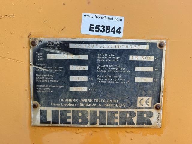 Liebherr PR724L - Bulldozer: picture 5 Liebherr PR724L - Bulldozer: picture 5