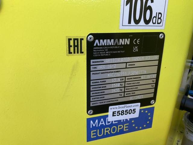 Ammann ARX16-2 - Road roller: picture 5 Ammann ARX16-2 - Road roller: picture 5