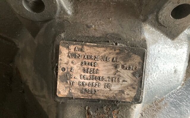 MAN HY-0925 (81.350.107169) - Differential gear for Truck: picture 1 MAN HY-0925 (81.350.107169) - Differential gear for Truck: picture 1