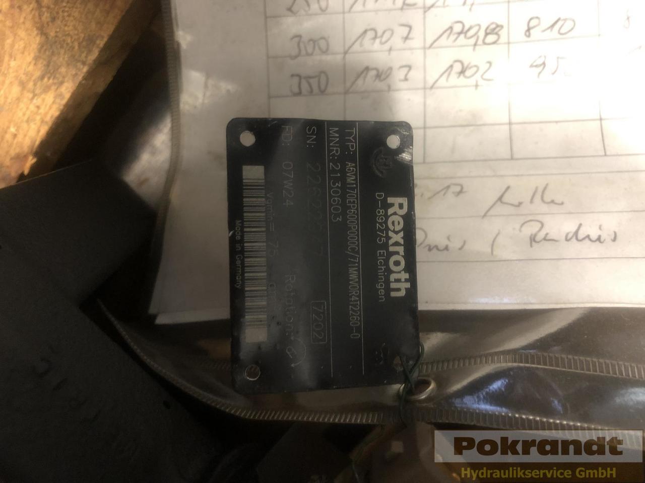 Rexroth A6VM170EP600P000C 71 - Hydraulic motor: picture 2 Rexroth A6VM170EP600P000C 71 - Hydraulic motor: picture 2