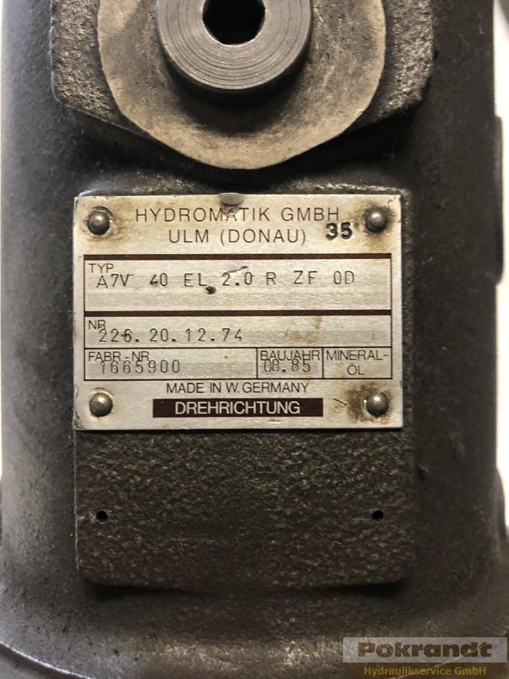 Rexroth A7V40EL2 20RZF0D Bosch A7V40EL2.20RZF0D - Hydraulic pump: picture 2 Rexroth A7V40EL2 20RZF0D Bosch A7V40EL2.20RZF0D - Hydraulic pump: picture 2