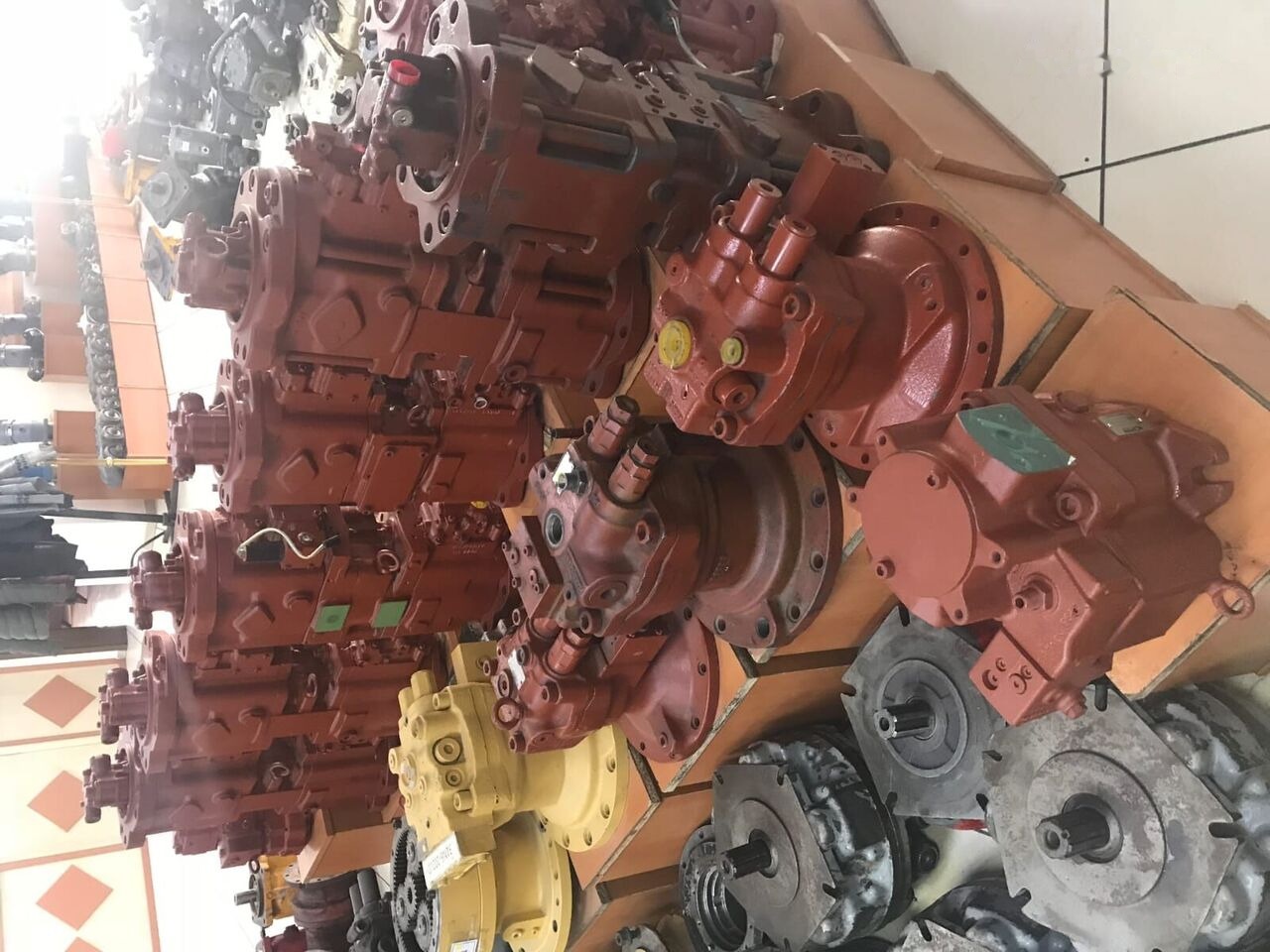 Rexroth A8VO107 for Rexroth backhoe loader for parts - Hydraulic motor for Backhoe loader: picture 3 Rexroth A8VO107 for Rexroth backhoe loader for parts - Hydraulic motor for Backhoe loader: picture 3