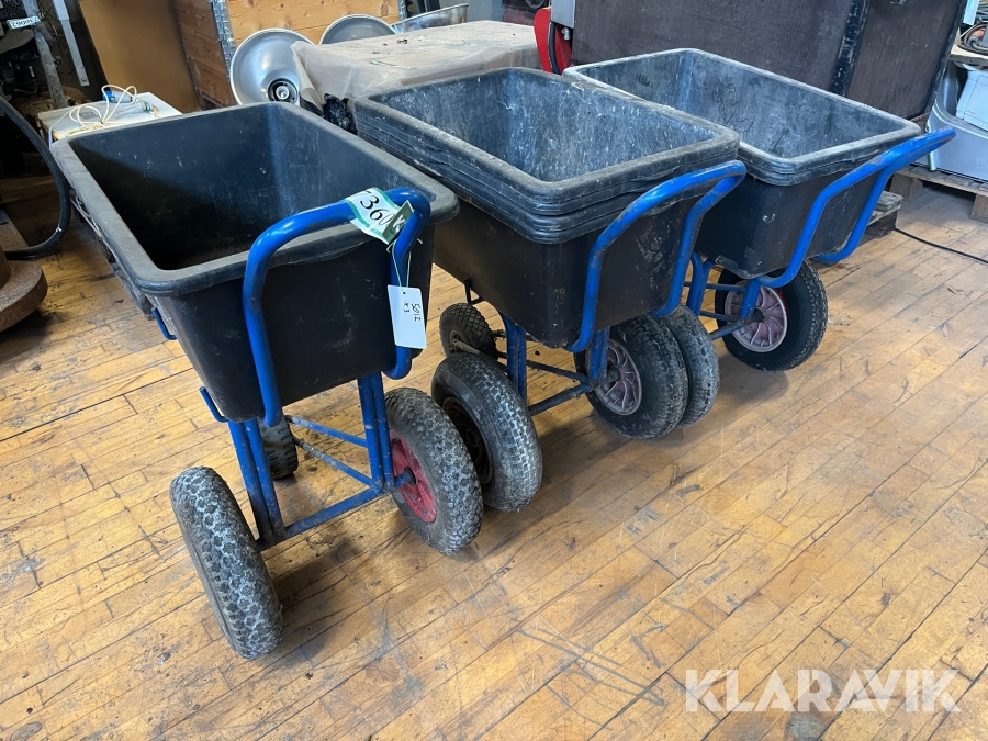 Agricultural machinery Rullevogne med 7 baljer: picture 1