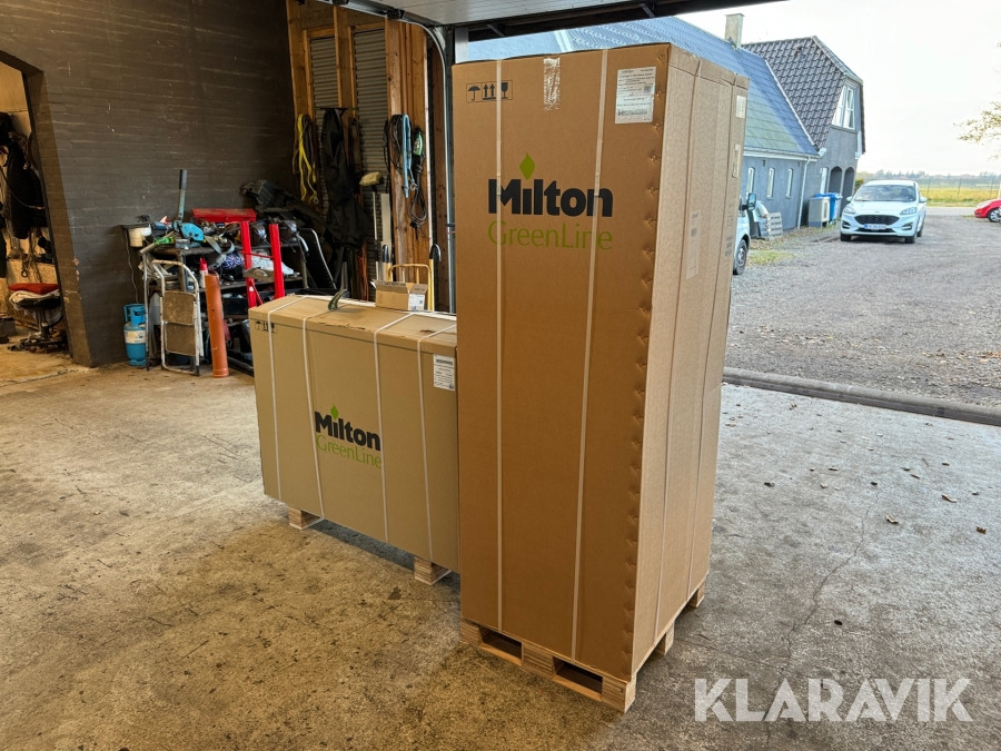 Industrial HVAC equipment Luft/vand varmepumpe Milton Greenline 12 monoblok: picture 1