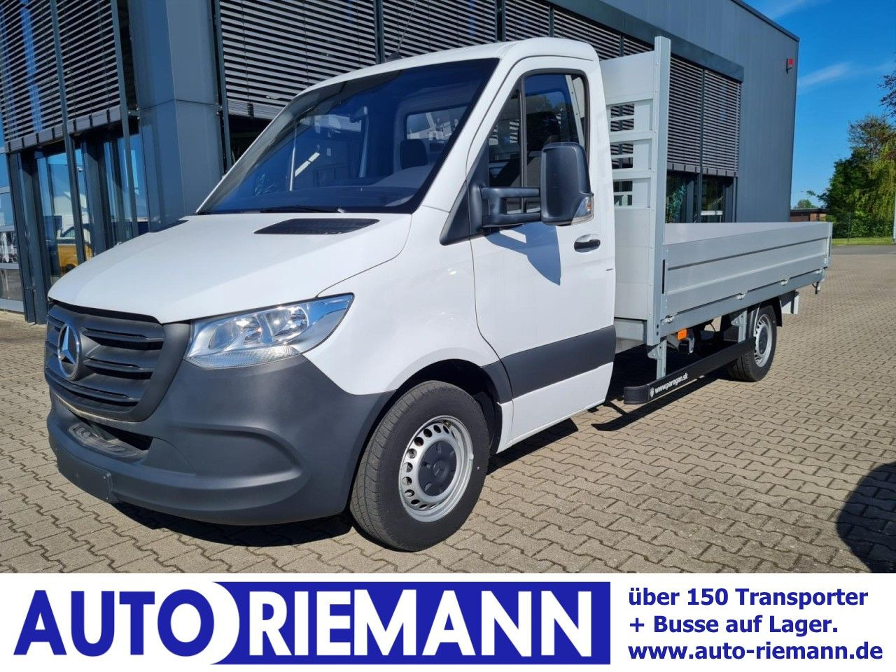 Mercedes-Benz Sprinter 315 CDI Pritsche MR L3 KLIMA TEMPOMAT - Open body delivery van: picture 1 Mercedes-Benz Sprinter 315 CDI Pritsche MR L3 KLIMA TEMPOMAT - Open body delivery van: picture 1